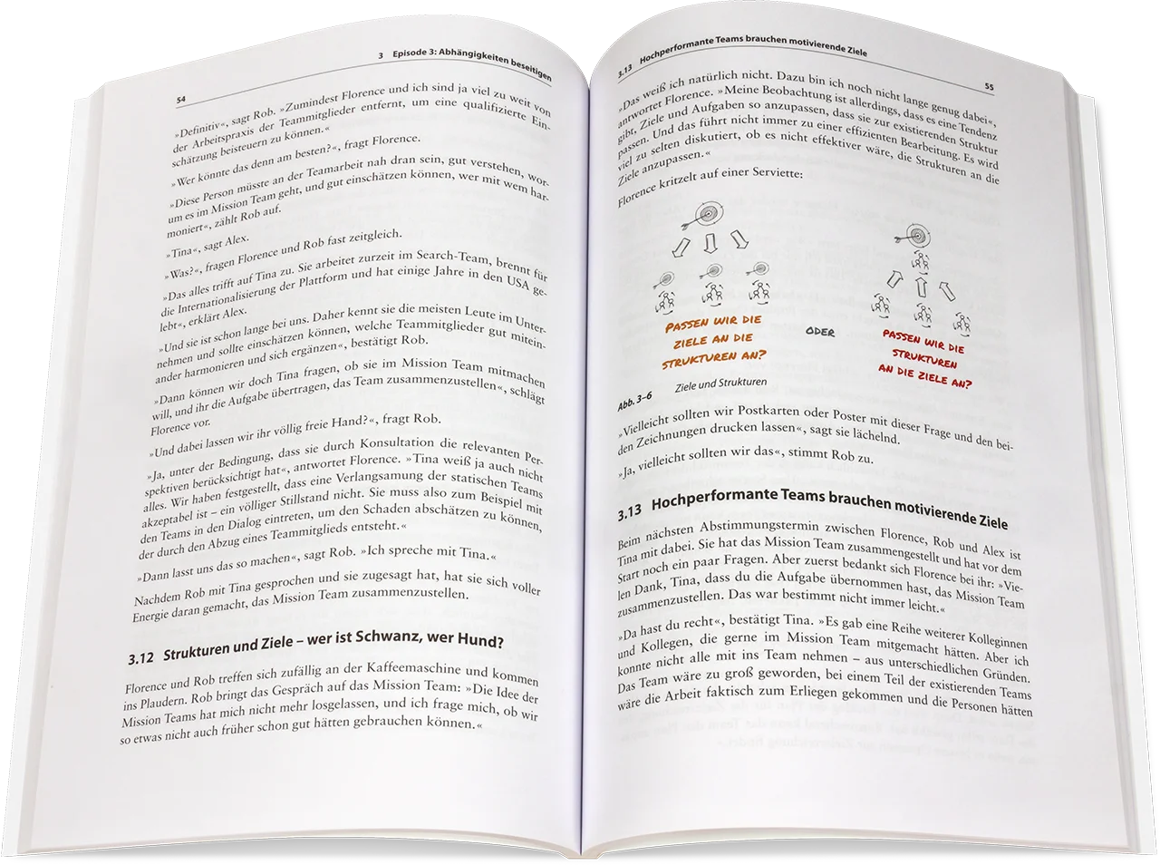 Blick ins Buch: Innovative agile Teamkonzepte