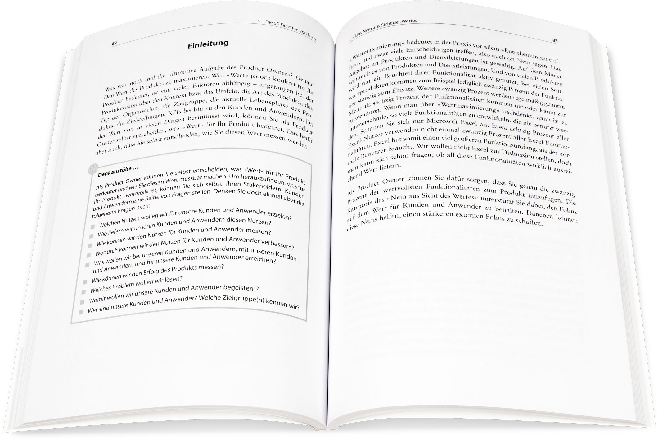 Blick ins Buch: 50 Arten, Nein zu sagen