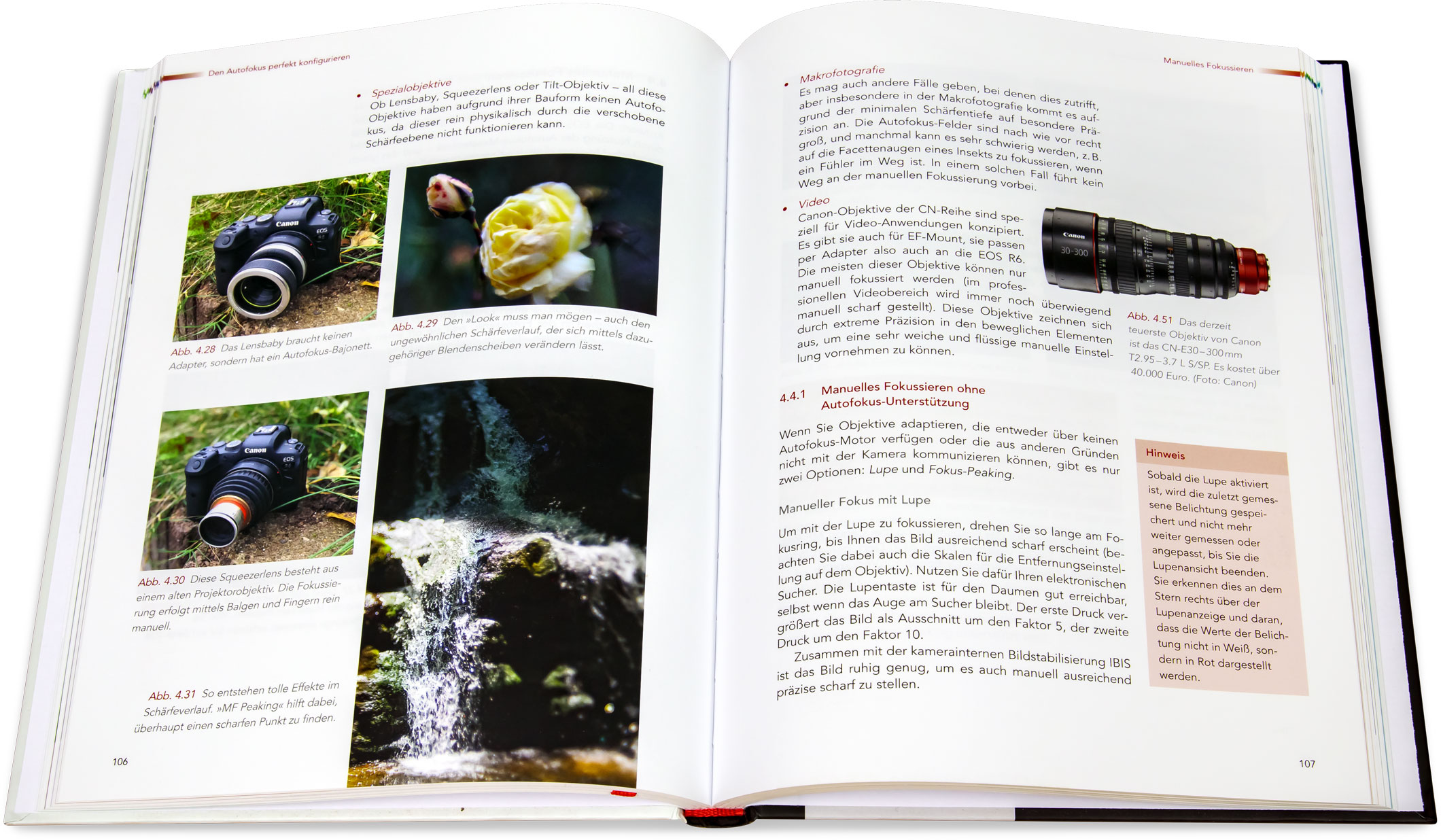 Blick ins Buch: Canon EOS R6 - Das Handbuch zur Kamera