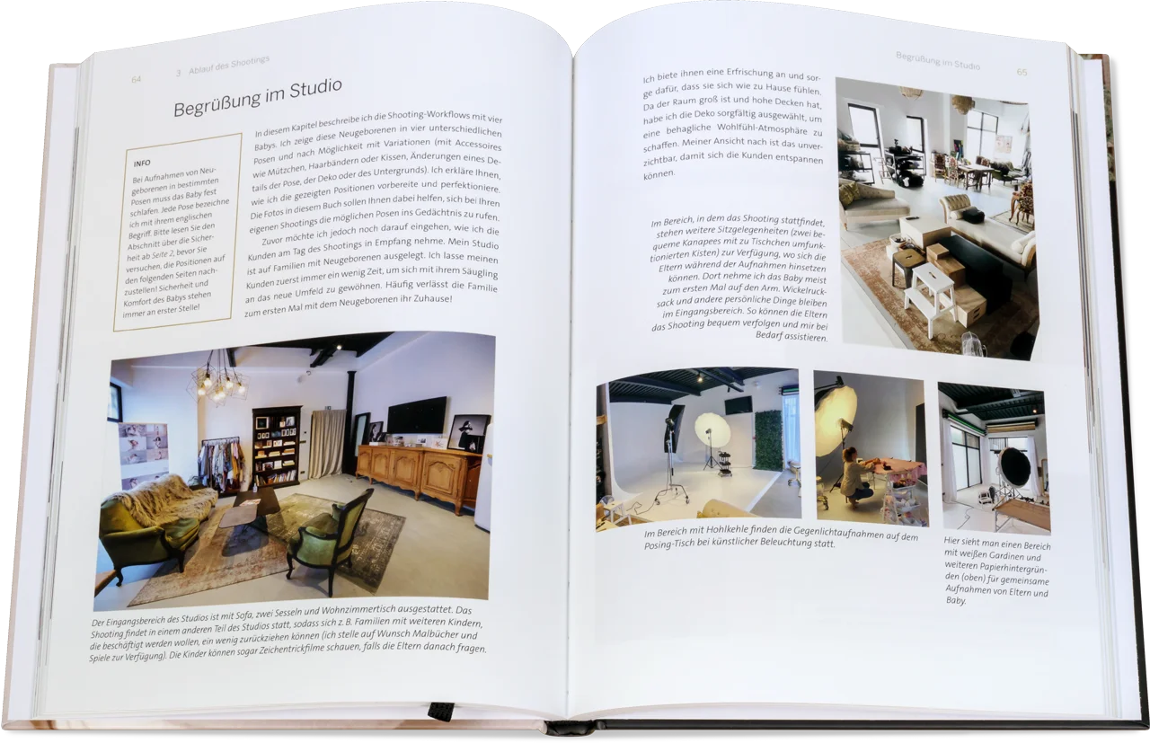 Blick ins Buch: Babys fotografieren