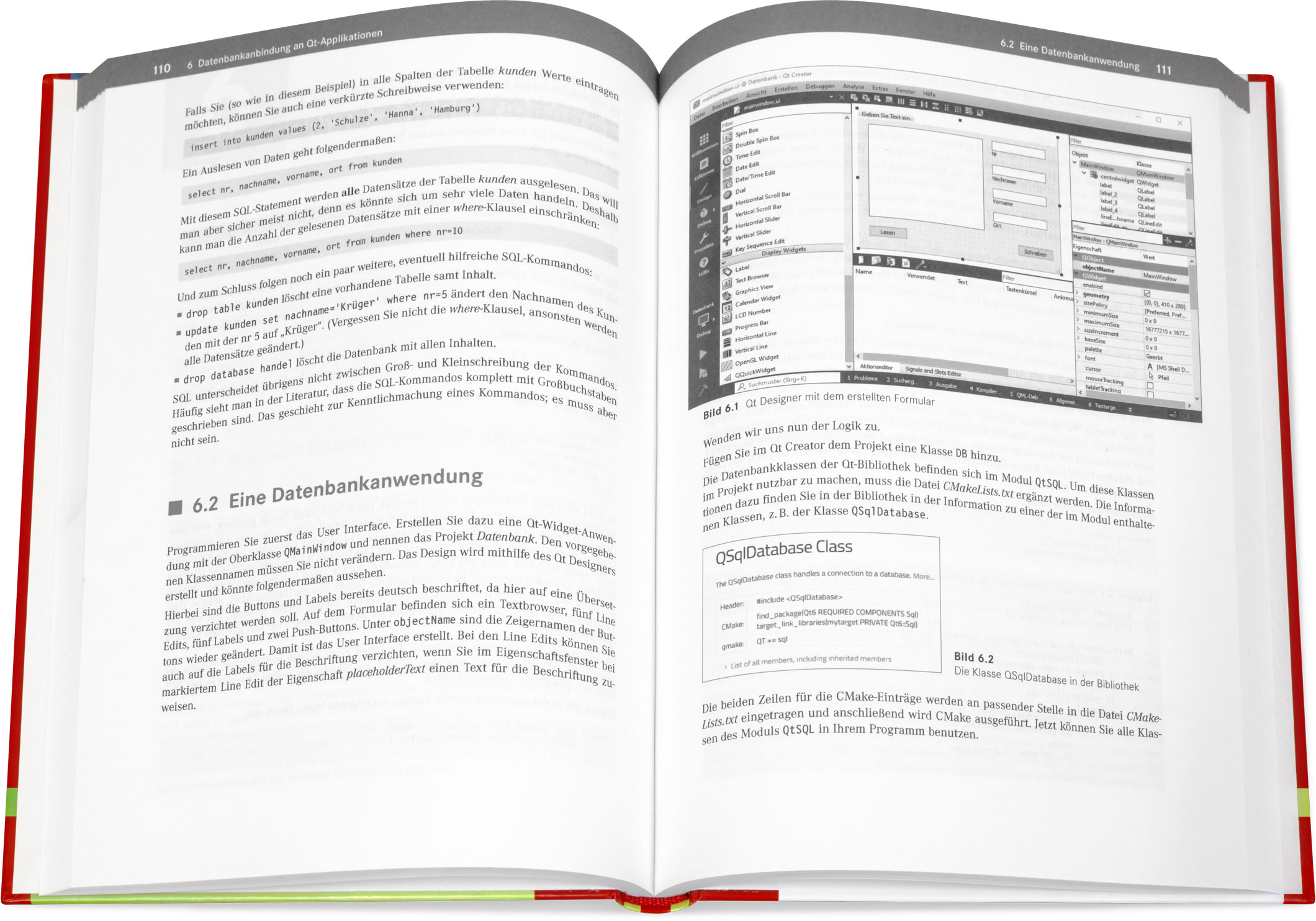 Blick ins Buch: Einführung in Qt