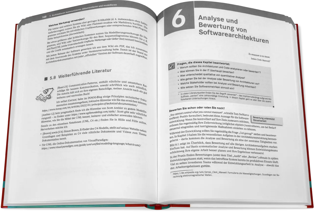 Blick ins Buch: Effektive Softwarearchitekturen