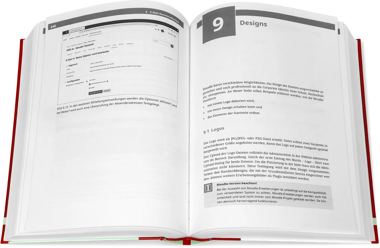Blick ins Buch: Blended Learning mit MOODLE