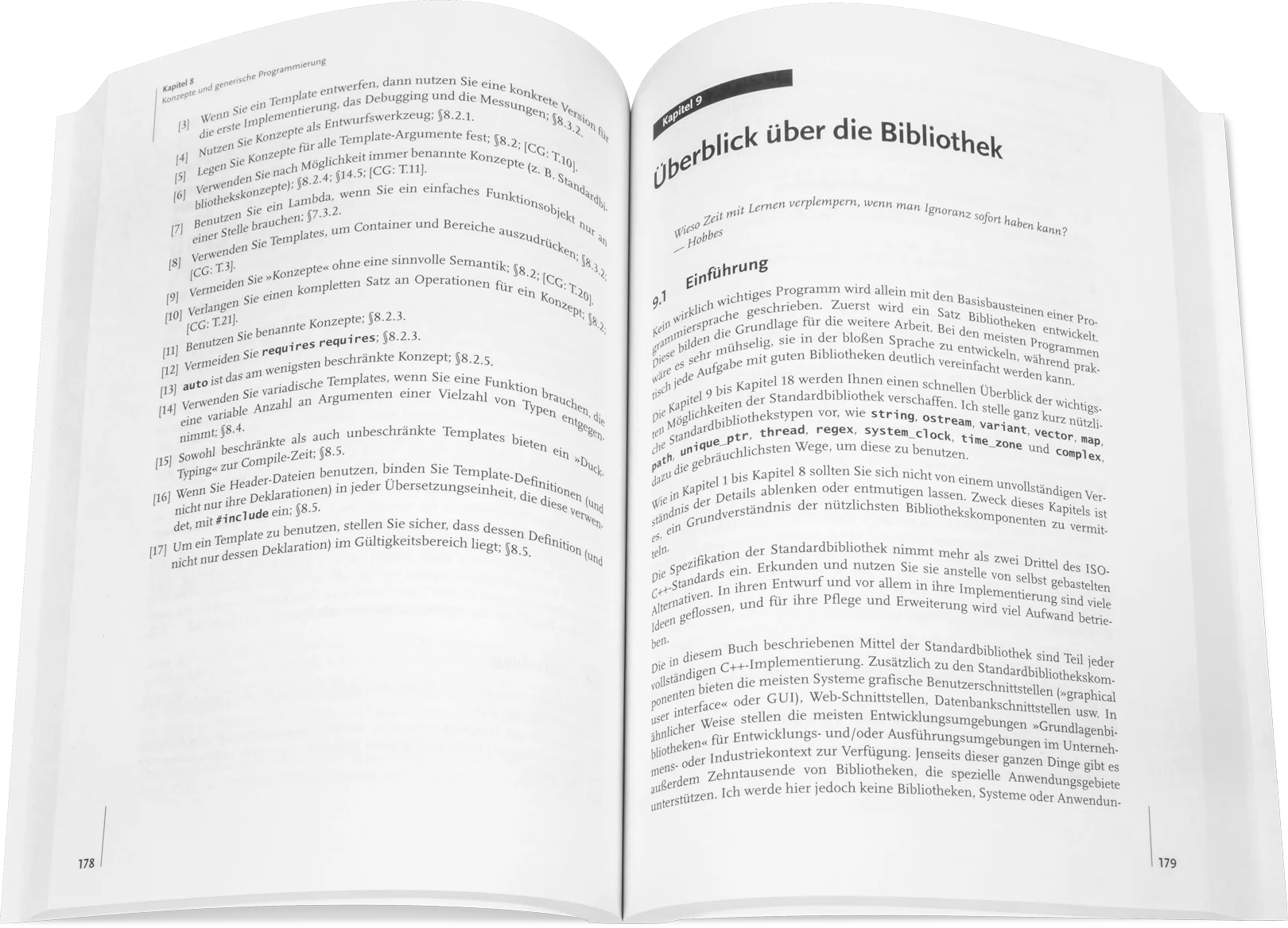 Blick ins Buch: Eine Tour durch C++