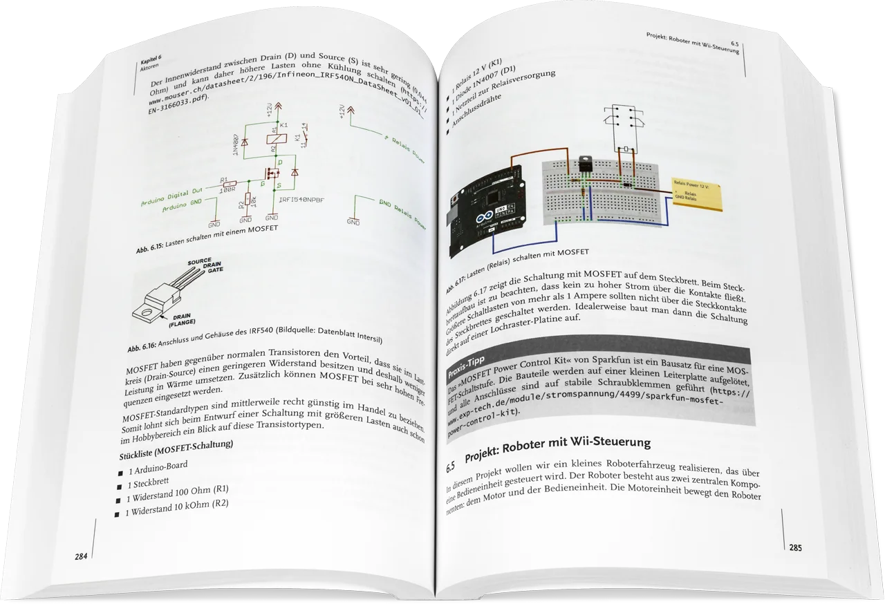 Blick ins Buch: Arduino - Praxiseinstieg