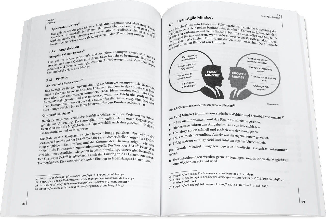 Blick ins Buch: SAFe 6.0 im Unternehmen implementieren