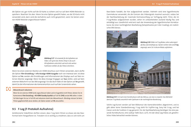 Blick ins Buch: Fujifilm X100V - Das Handbuch zur Kamera
