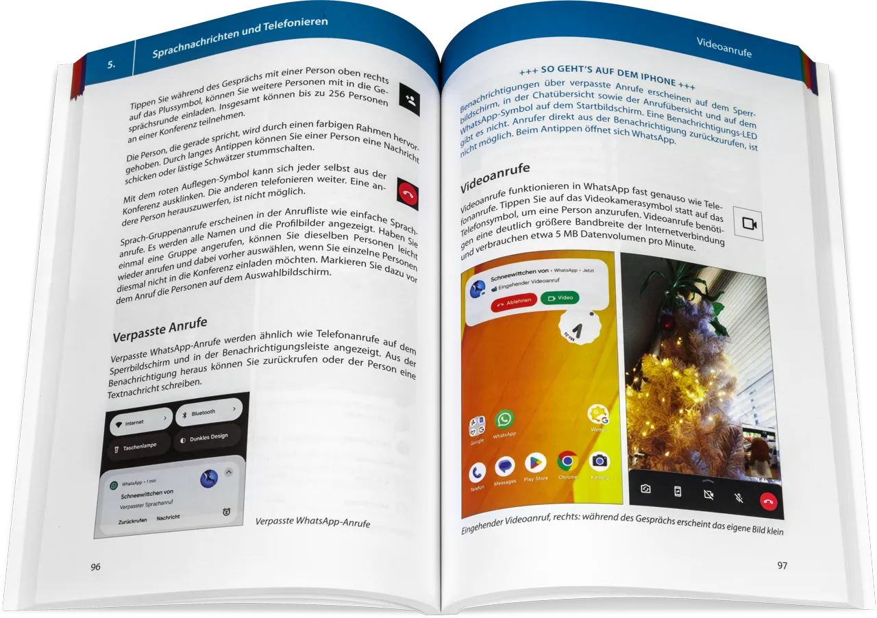 Blick ins Buch: WhatsApp optimal nutzen
