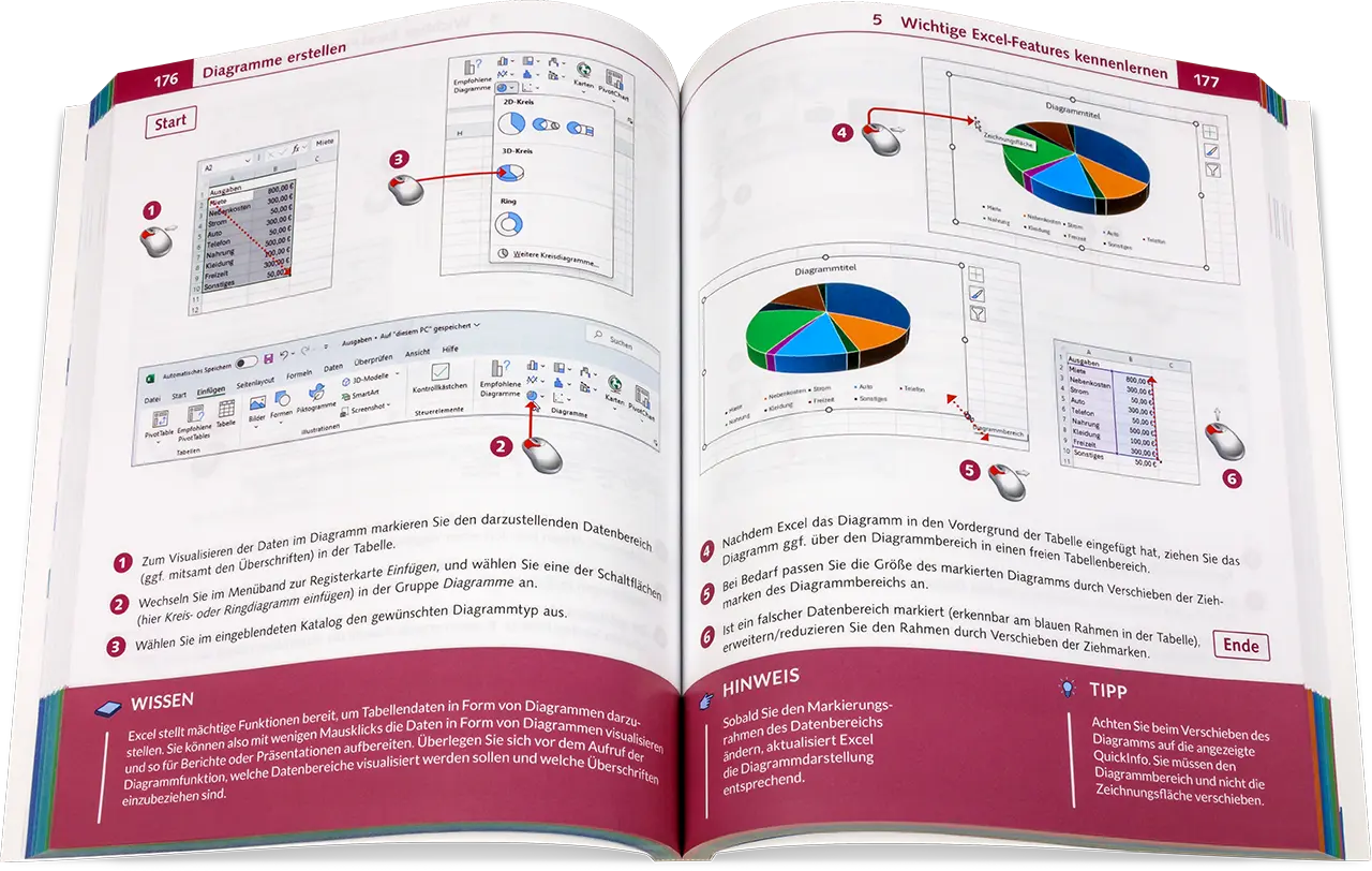 Blick ins Buch: Office 2024 - Bild für Bild