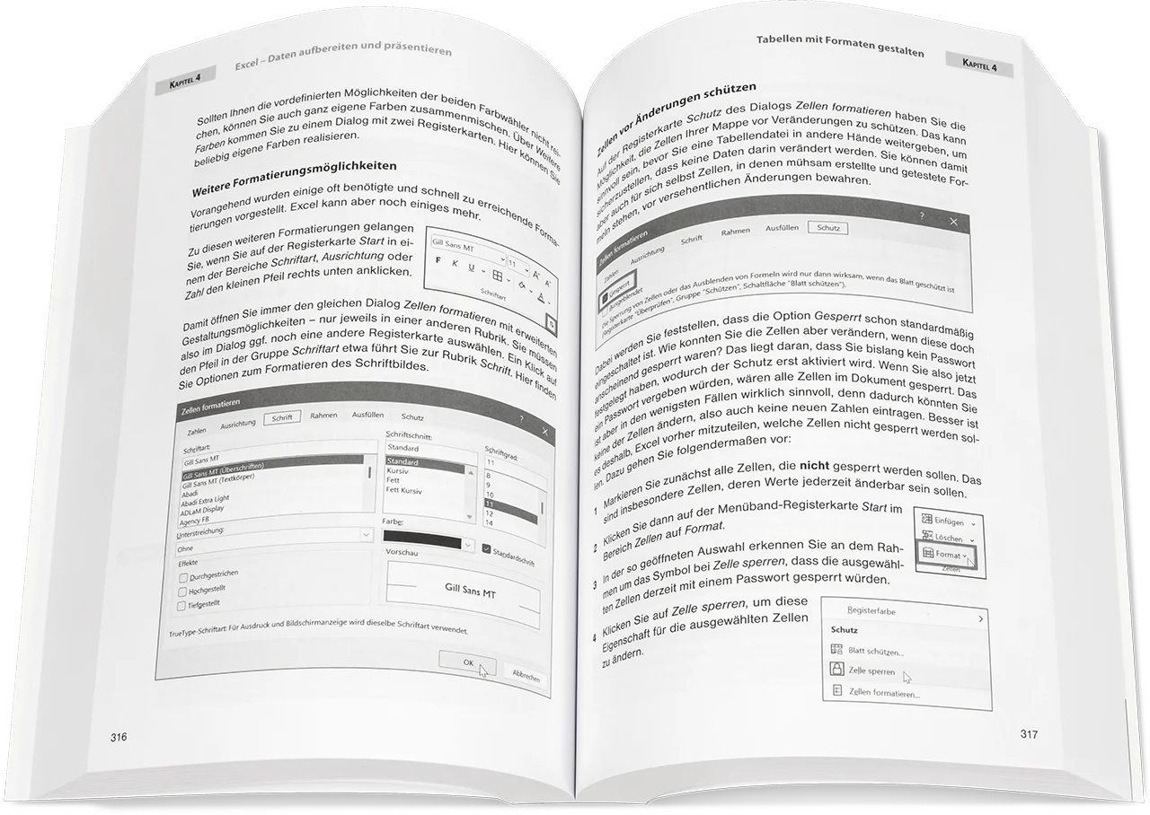 Blick ins Buch: Office 2024 und Microsoft 365 - Das Praxisbuch