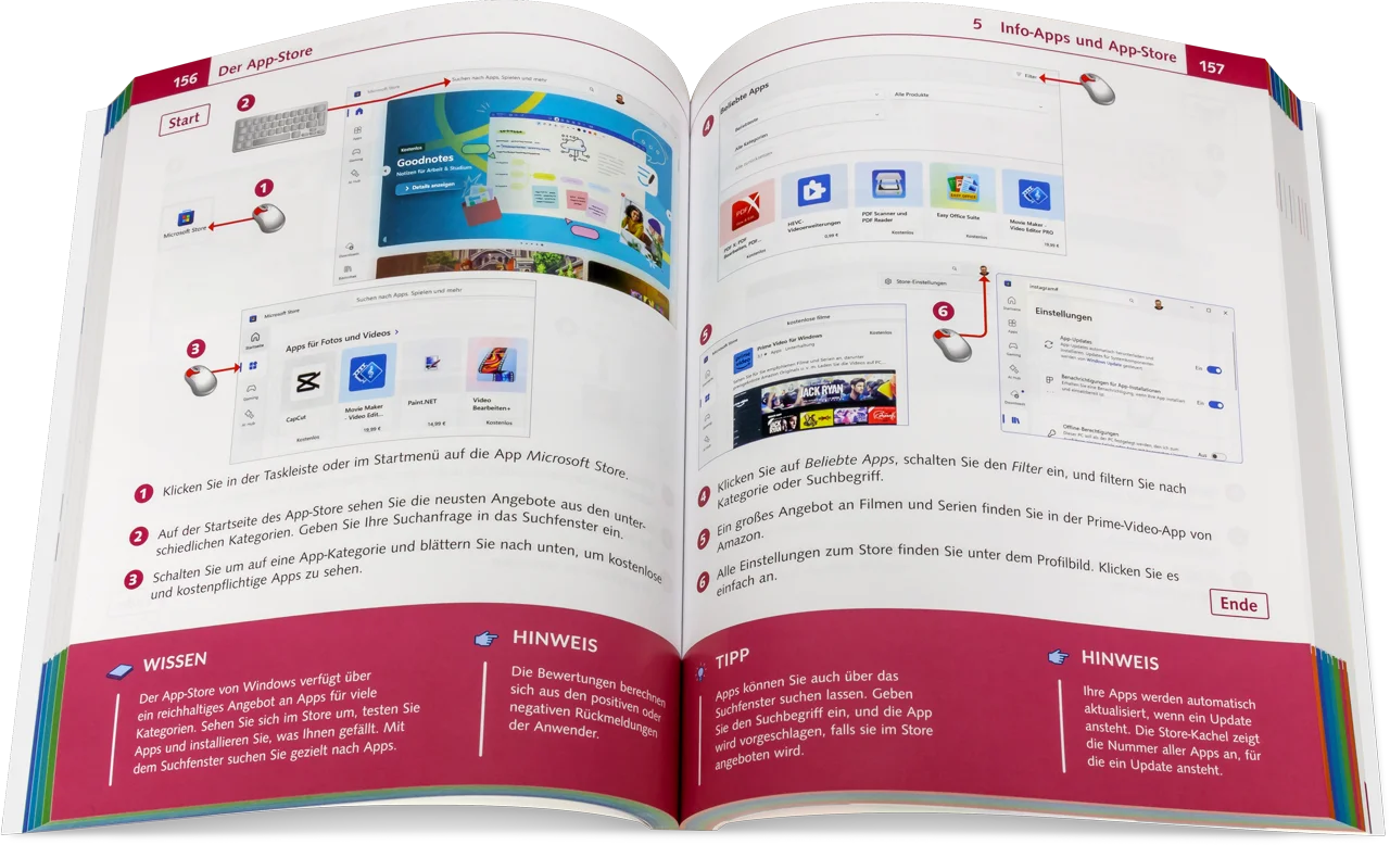 Blick ins Buch: Windows 11 - Bild für Bild