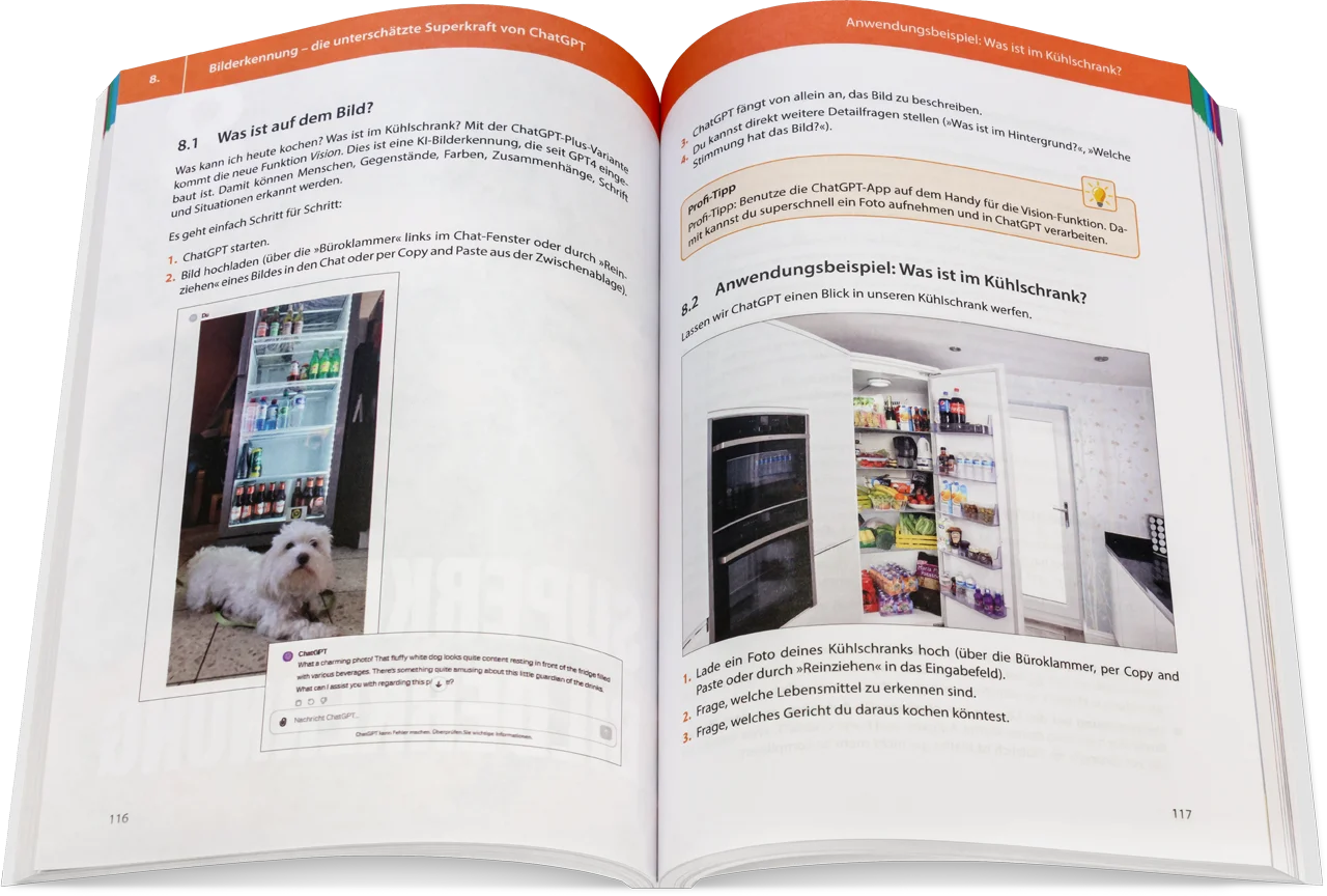 Blick ins Buch: ChatGPT - Das Praxisbuch