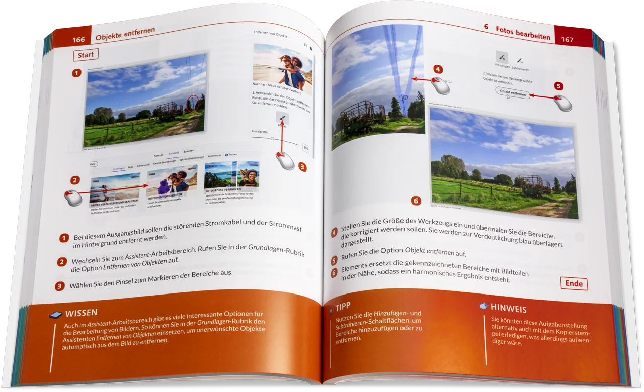Blick ins Buch: Photoshop Elements 2026 - Bild für Bild