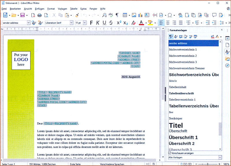 LibreOffice 7.x optimal nutzen