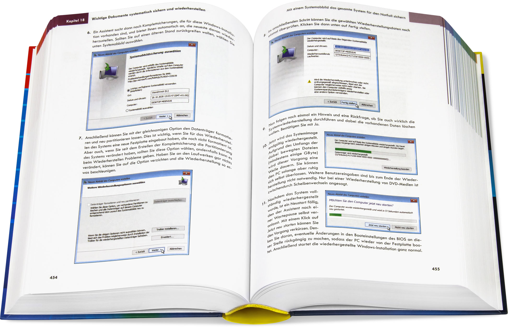 Blick ins Buch: Windows 10 - Das Kompendium