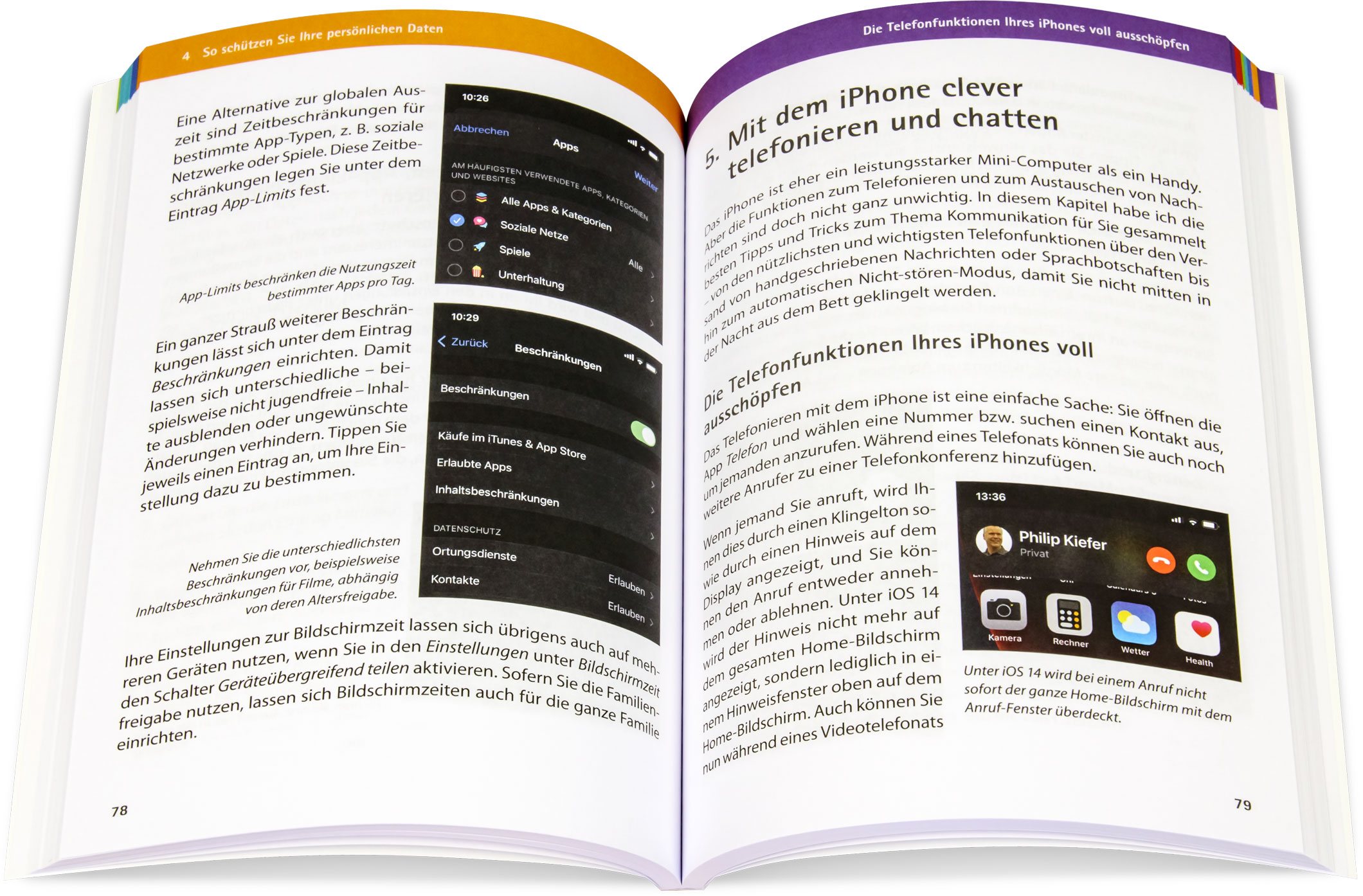 Blick ins Buch: iPhone - Tipps und Tricks zu iOS 14