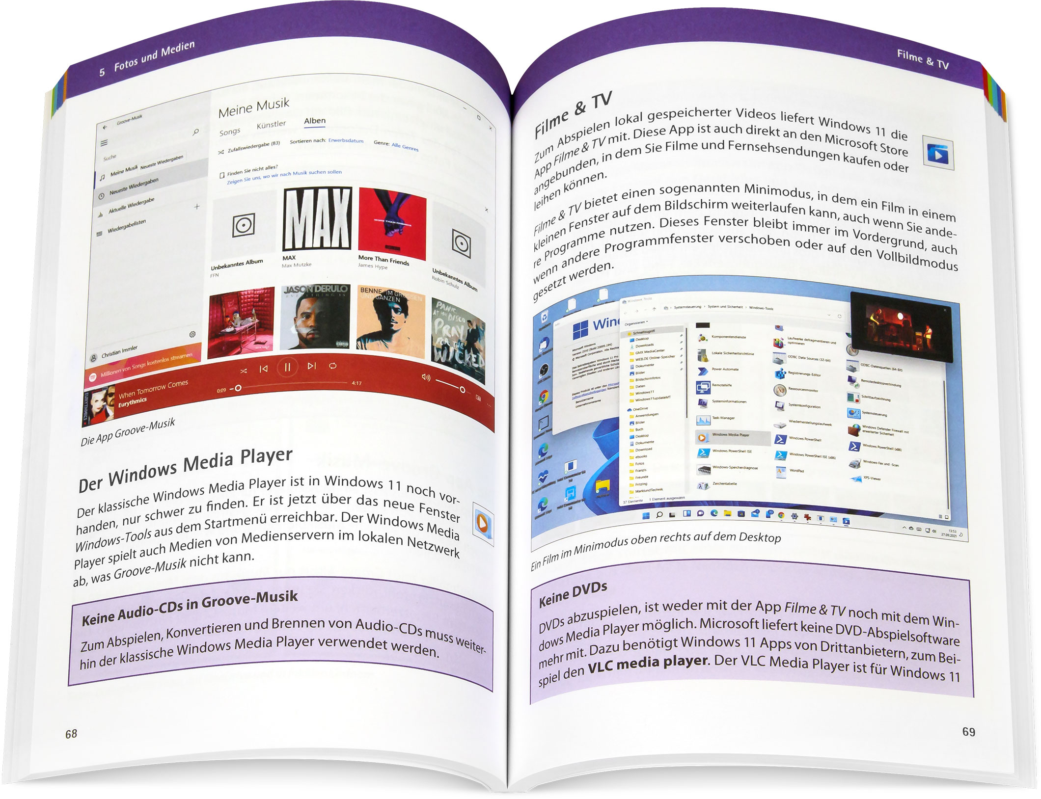 Blick ins Buch: Windows 11 - die Neuheiten