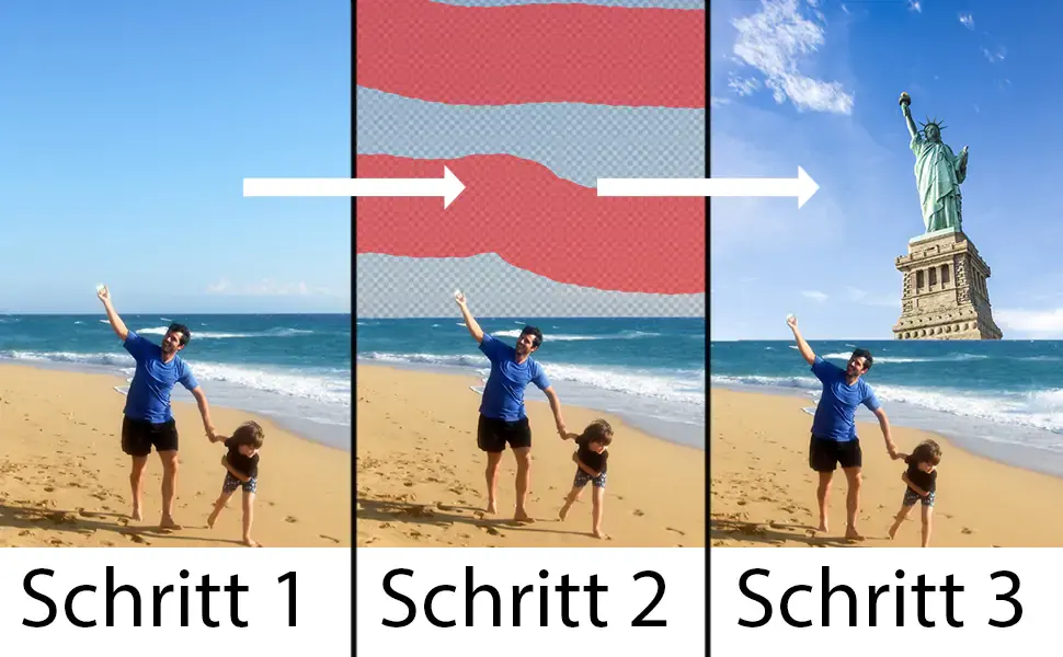 Digitale Schere - Hintergrund entfernen