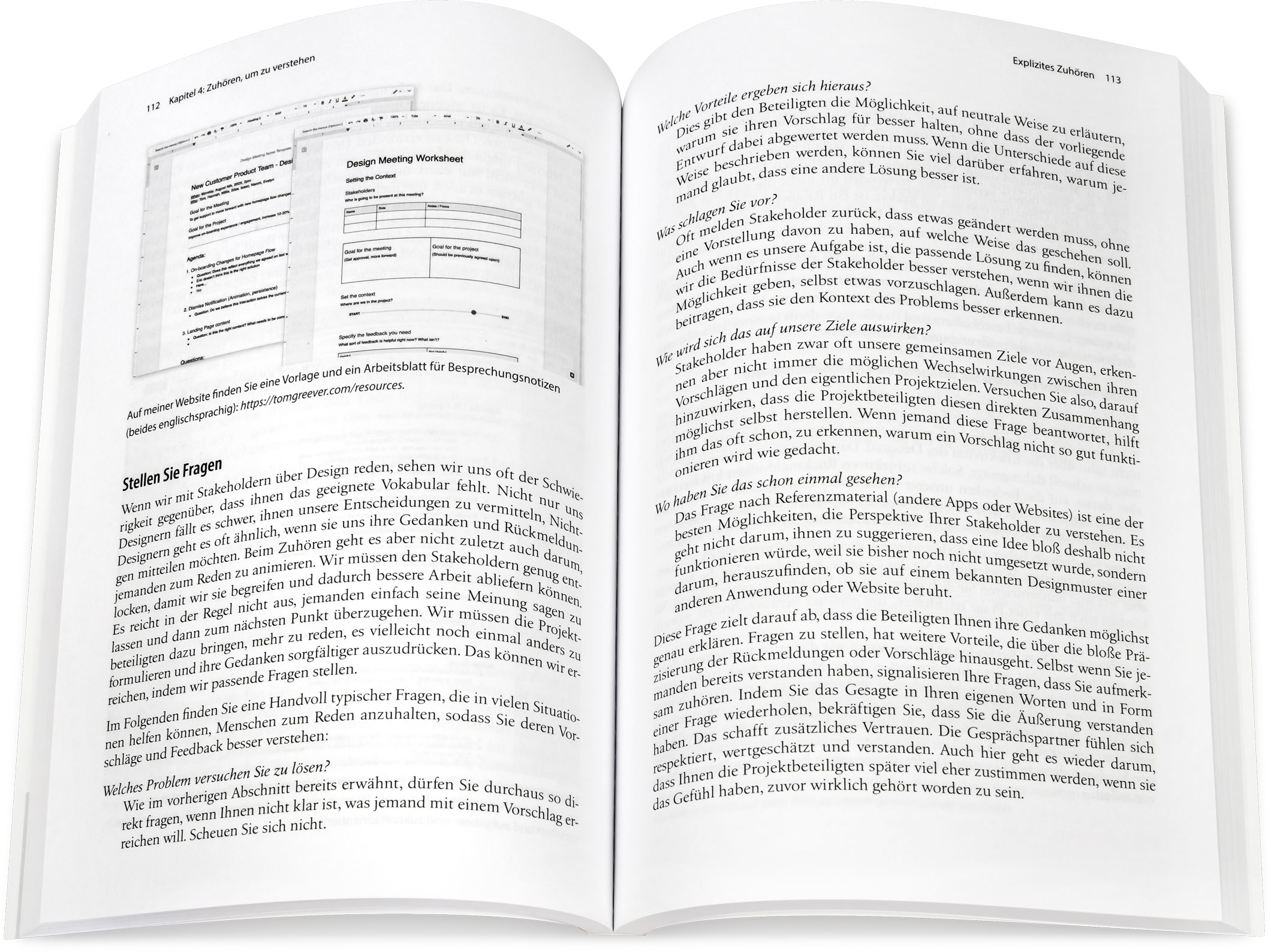 Blick ins Buch: UX-Design überzeugend vermitteln