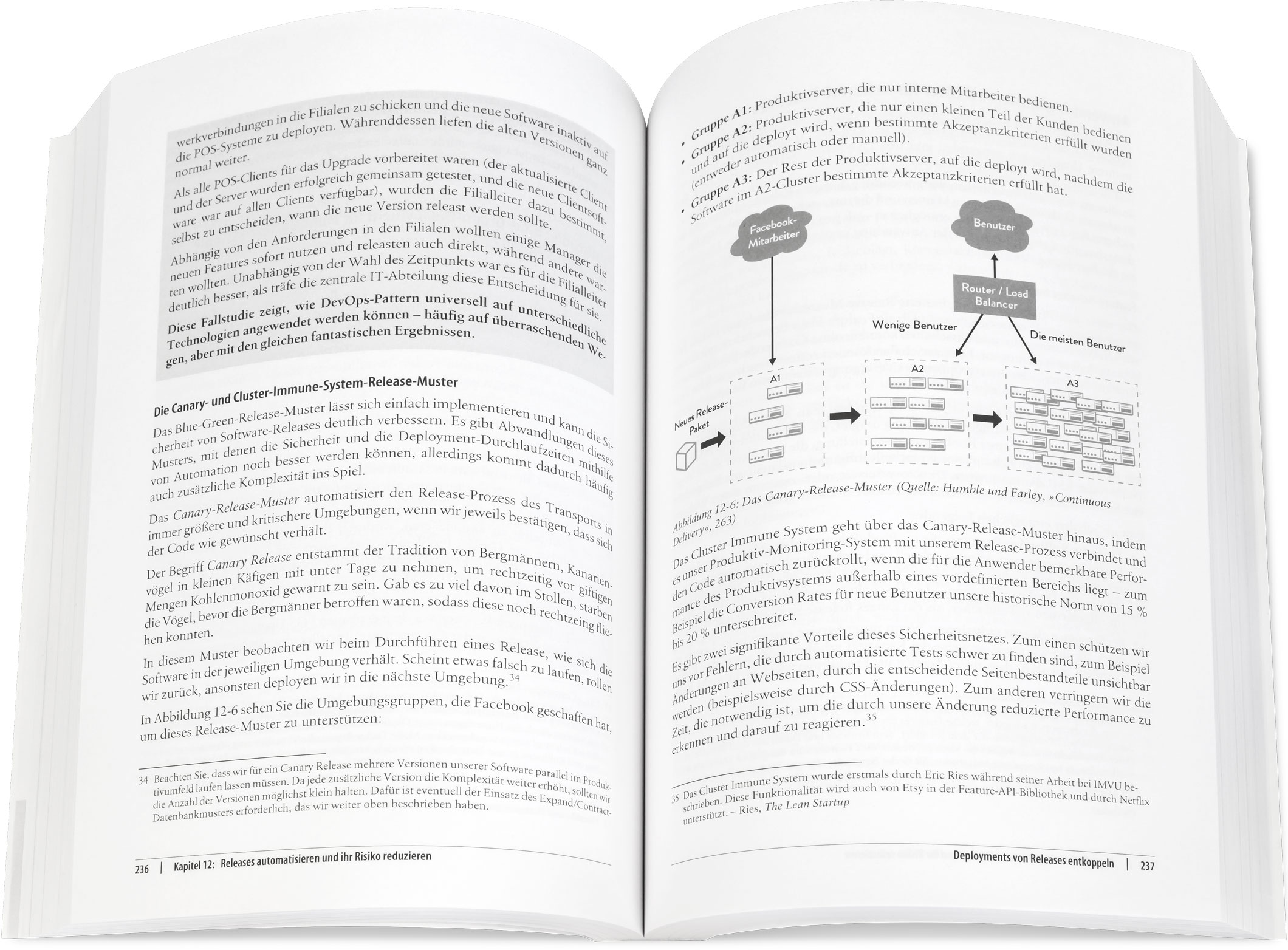 Blick ins Buch: Das DevOps-Handbuch