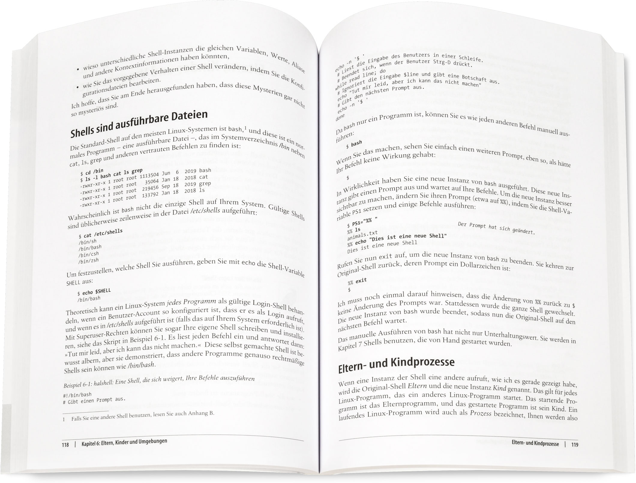 Blick ins Buch: Produktiv auf der Linux-Kommandozeile