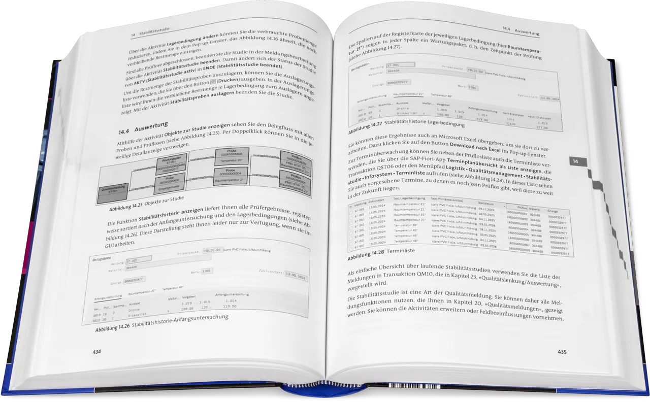 Blick ins Buch: Qualitätsmanagement mit SAP S/4HANA