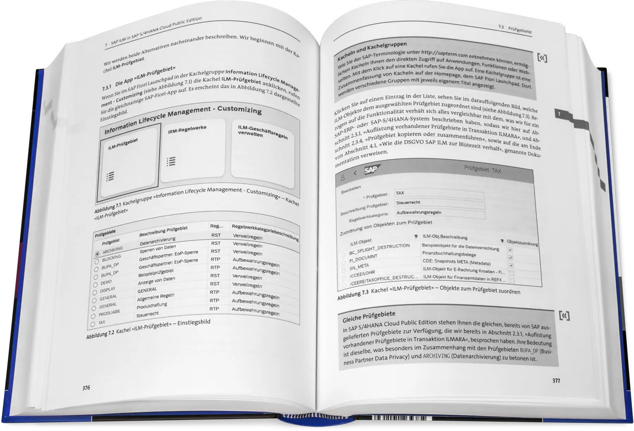 Blick ins Buch: SAP Information Lifecycle Management