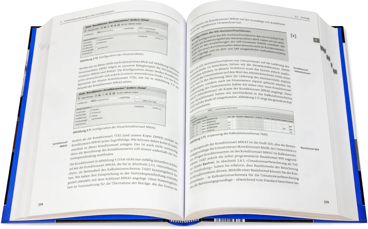 Blick ins Buch: Umsatzsteuer in SAP S/4HANA