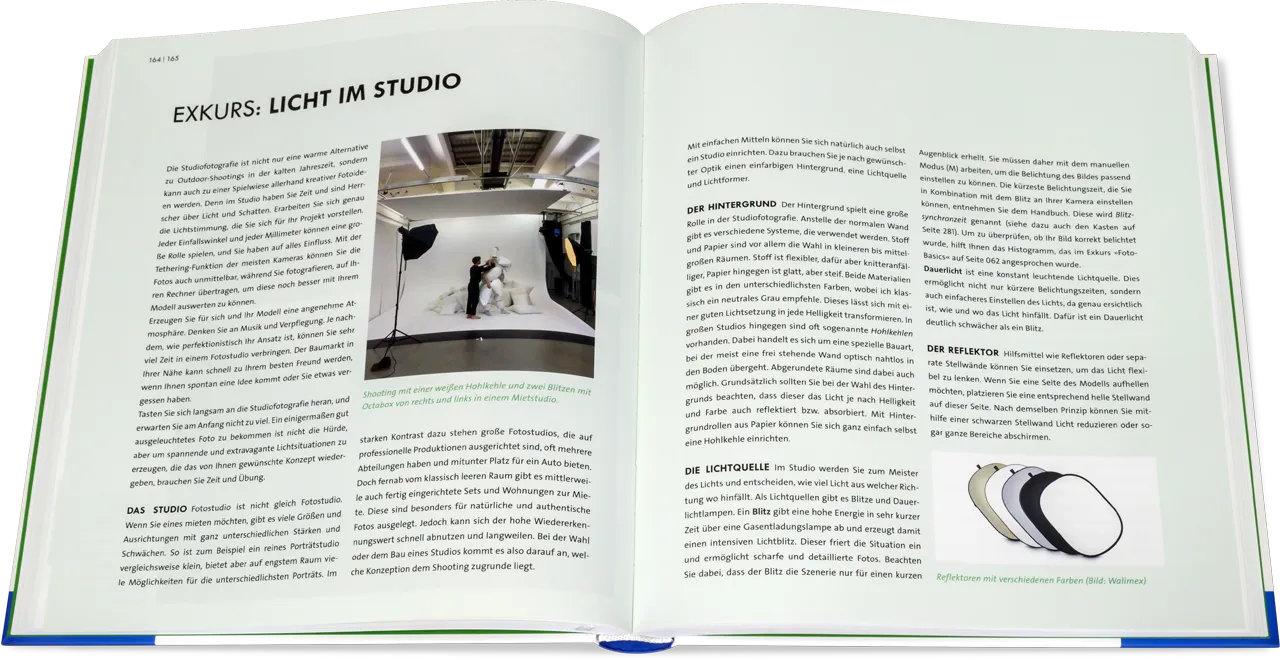 Blick ins Buch: Menschen fotografieren - Das Praxisbuch für gute Porträts