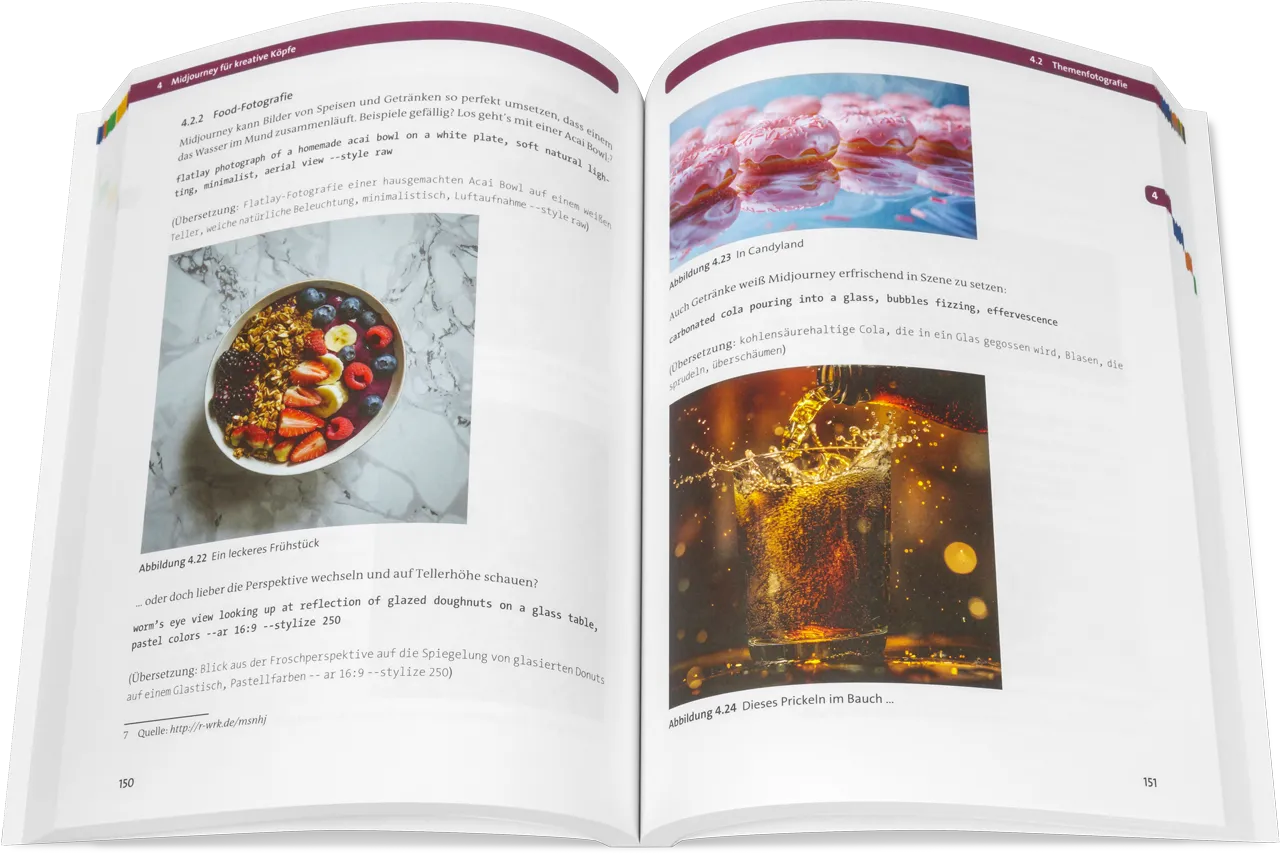 Blick ins Buch: Midjourney & Co. - Wie du mit KI beeindruckende Bilder schaffst