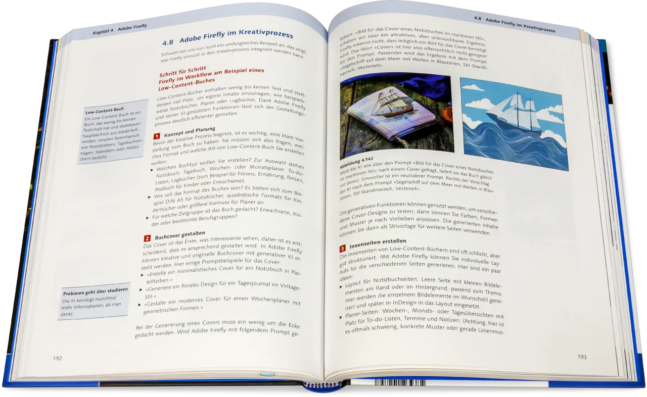 Blick ins Buch: Adobe Firefly Das umfassende Handbuch