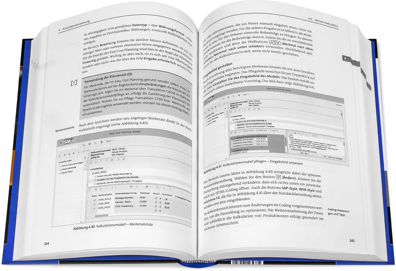 Blick ins Buch: Produktkosten-Controlling mit SAP S/4HANA