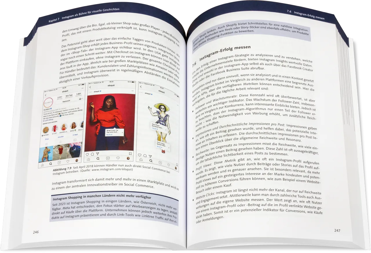 Blick ins Buch: Follow me! Erfolgreiches Social Media Marketing mit Facebook, Instagram, TikTok und Co.