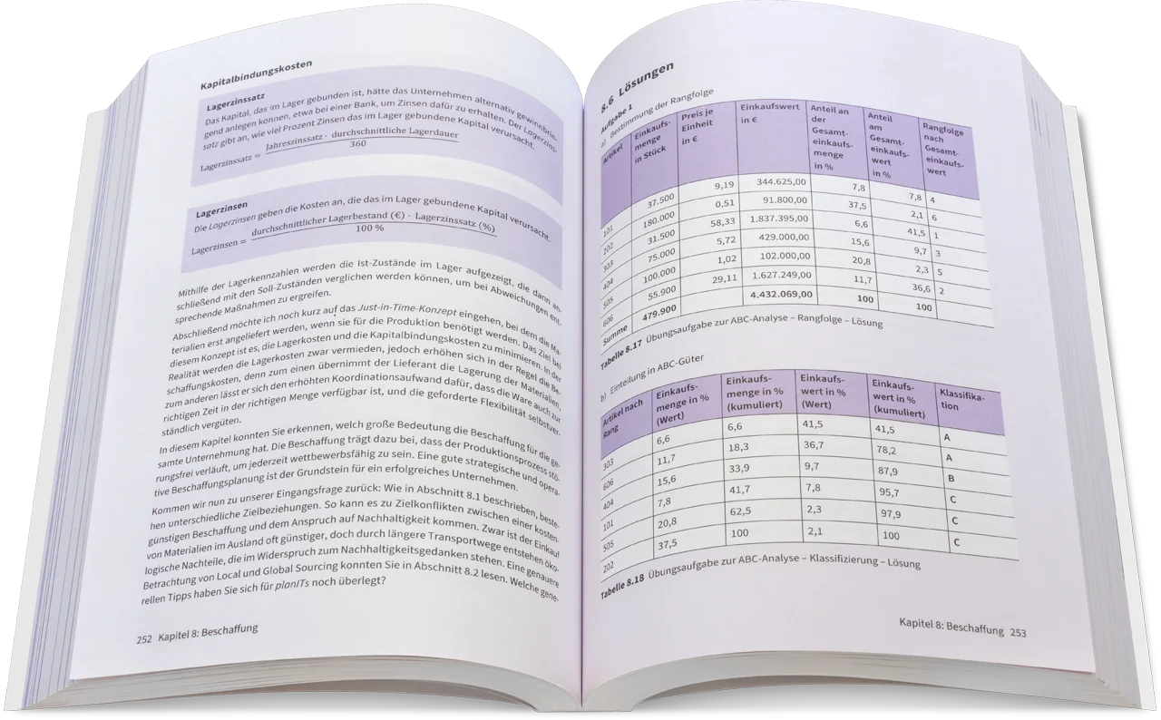Blick ins Buch: Fit fürs Studium – Wirtschaftswissenschaften und BWL
