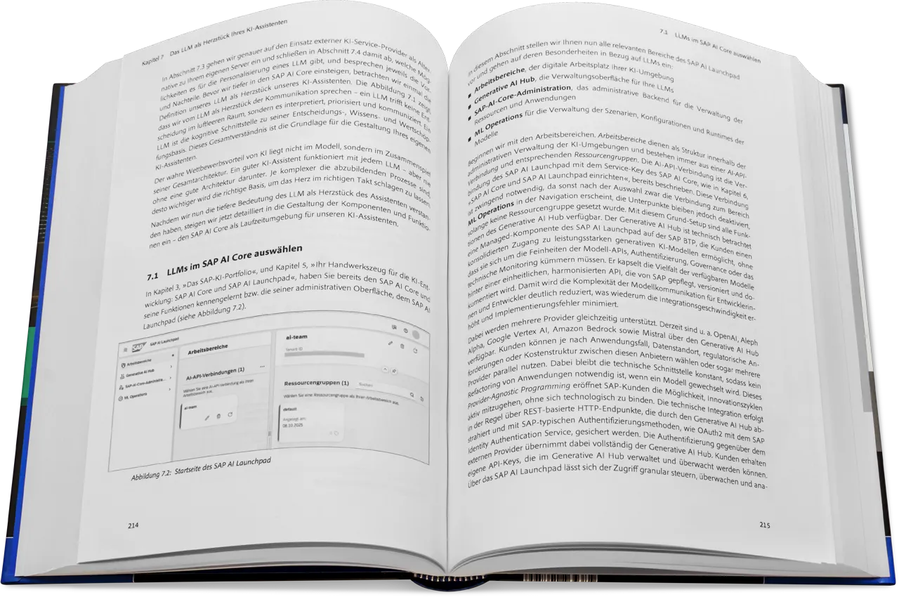Blick ins Buch: Generative AI mit SAP