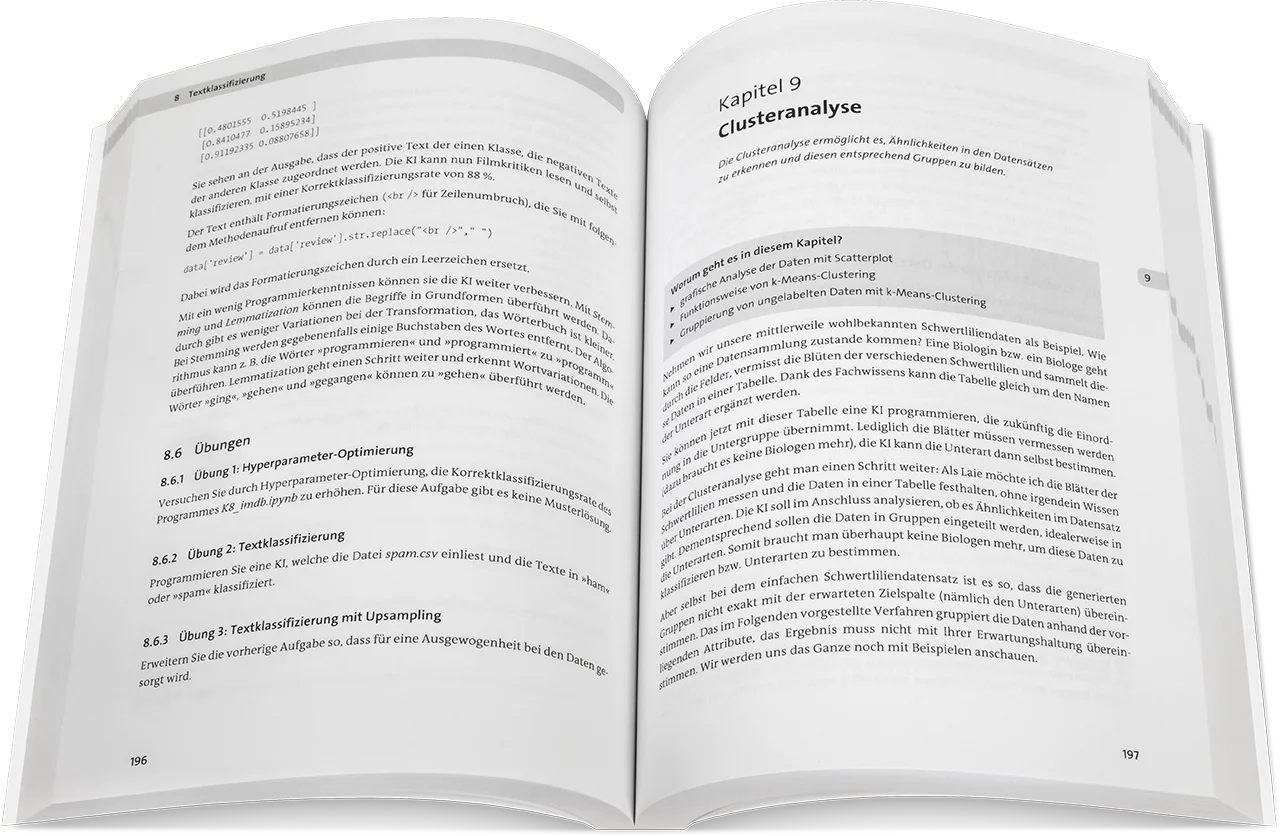 Blick ins Buch: Eigene KI-Anwendungen programmieren