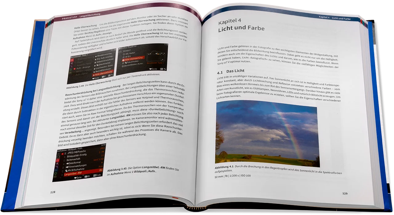 Blick ins Buch: Sony Alpha 7 V - Das Handbuch zur Kamera