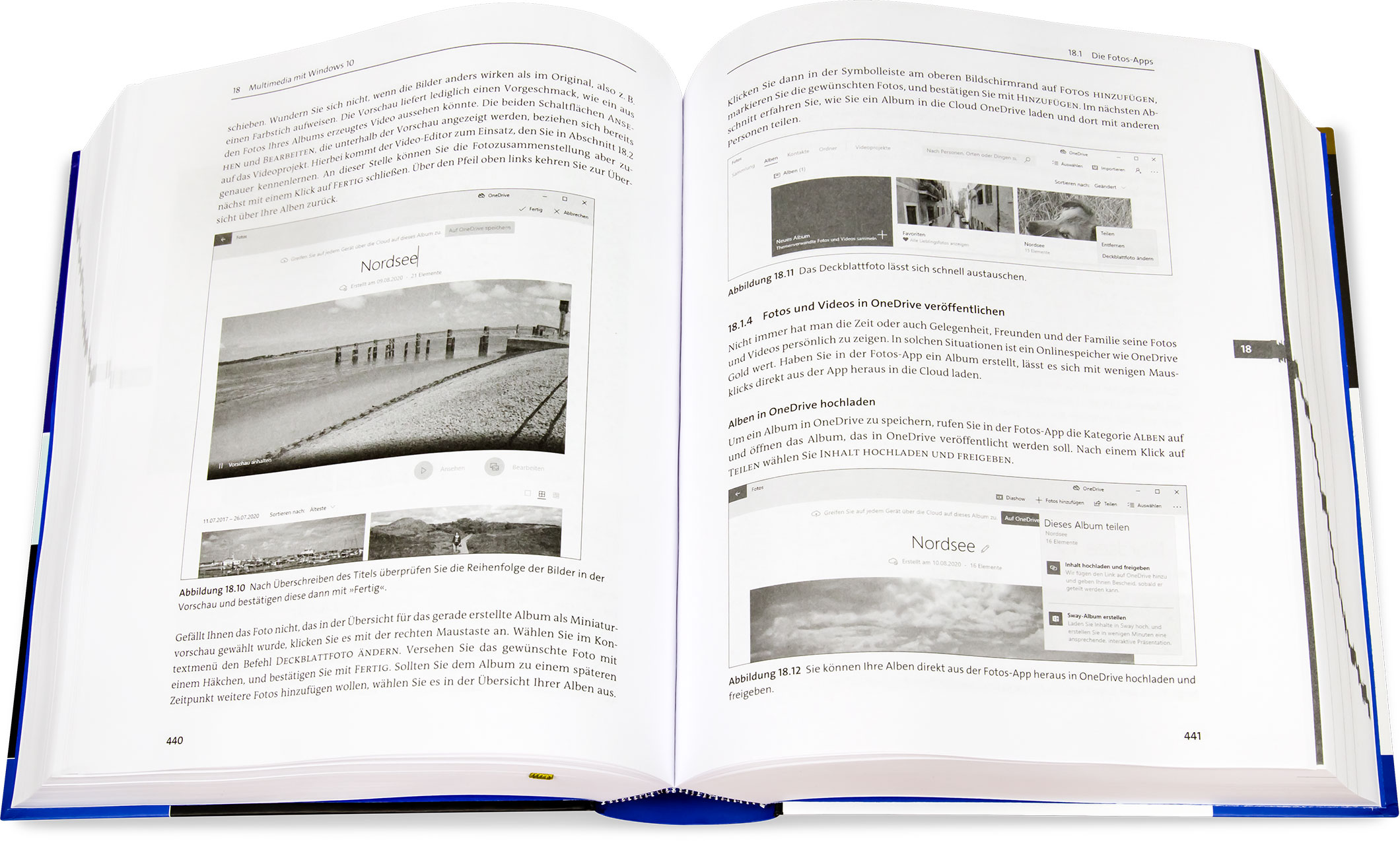 Blick ins Buch: Windows 10 Pro – Das umfassende Handbuch