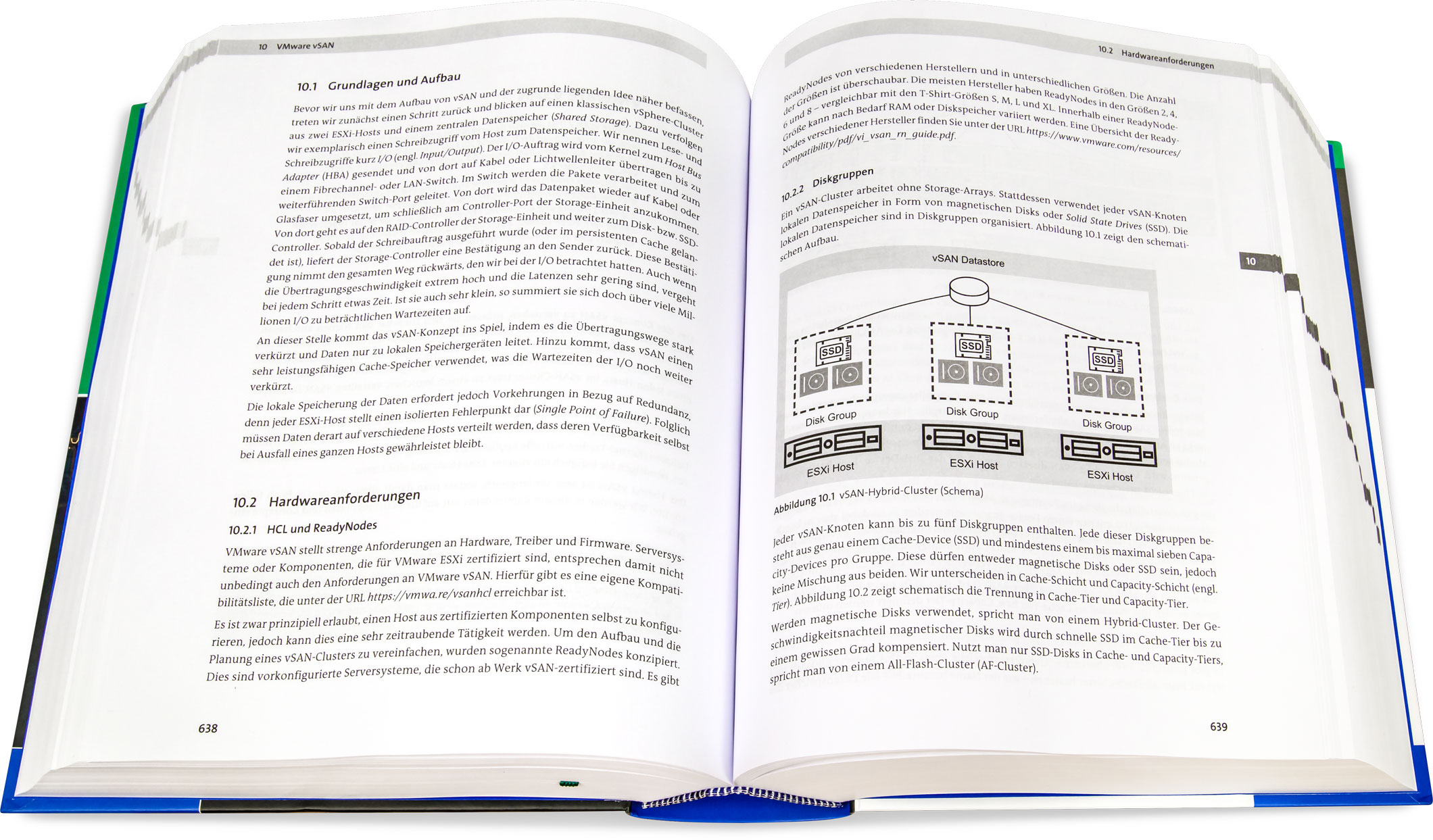 Blick ins Buch: VMware vSphere 7 - Das umfassende Handbuch