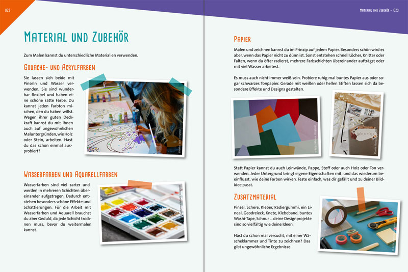 Blick ins Buch: Design für junge Designer*innen