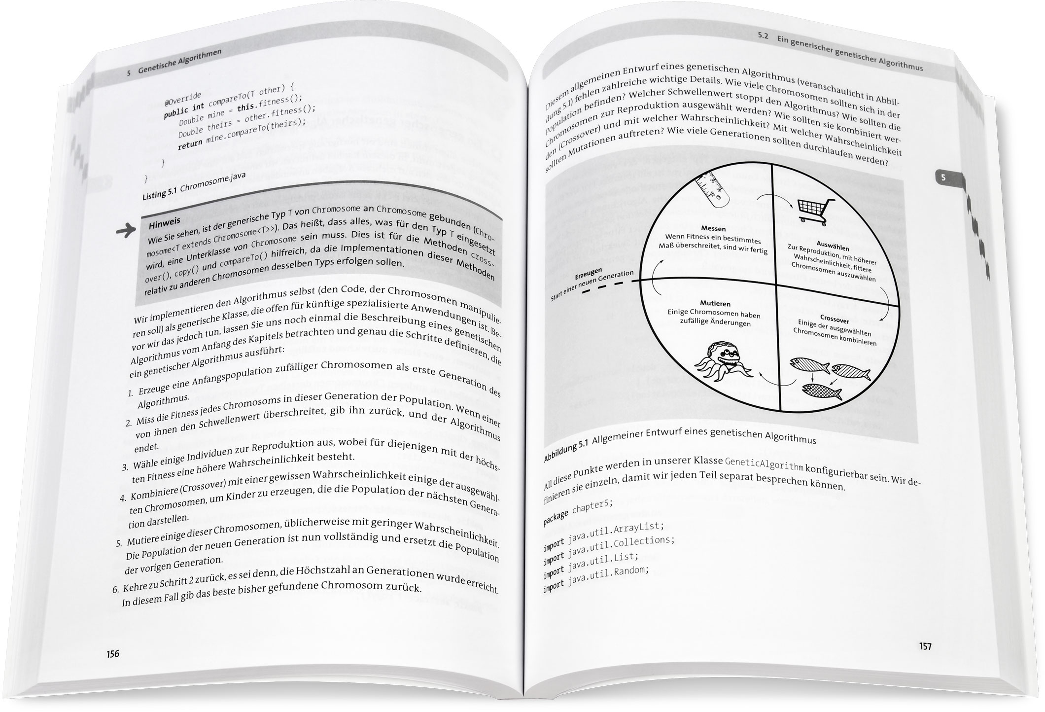 Blick ins Buch: Algorithmen in Java