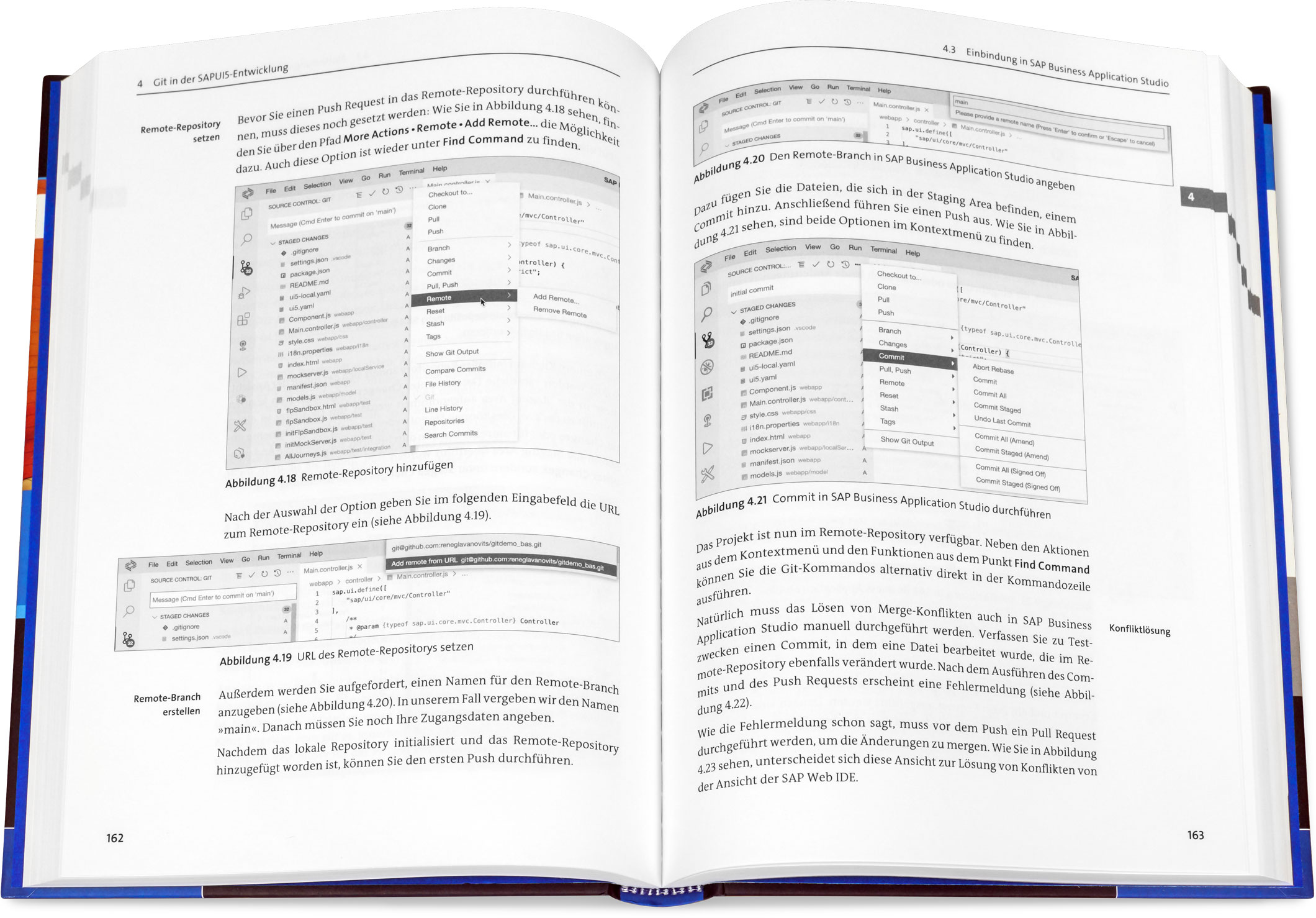 Blick ins Buch: Git und SAP - Versionsverwaltung und Transporte