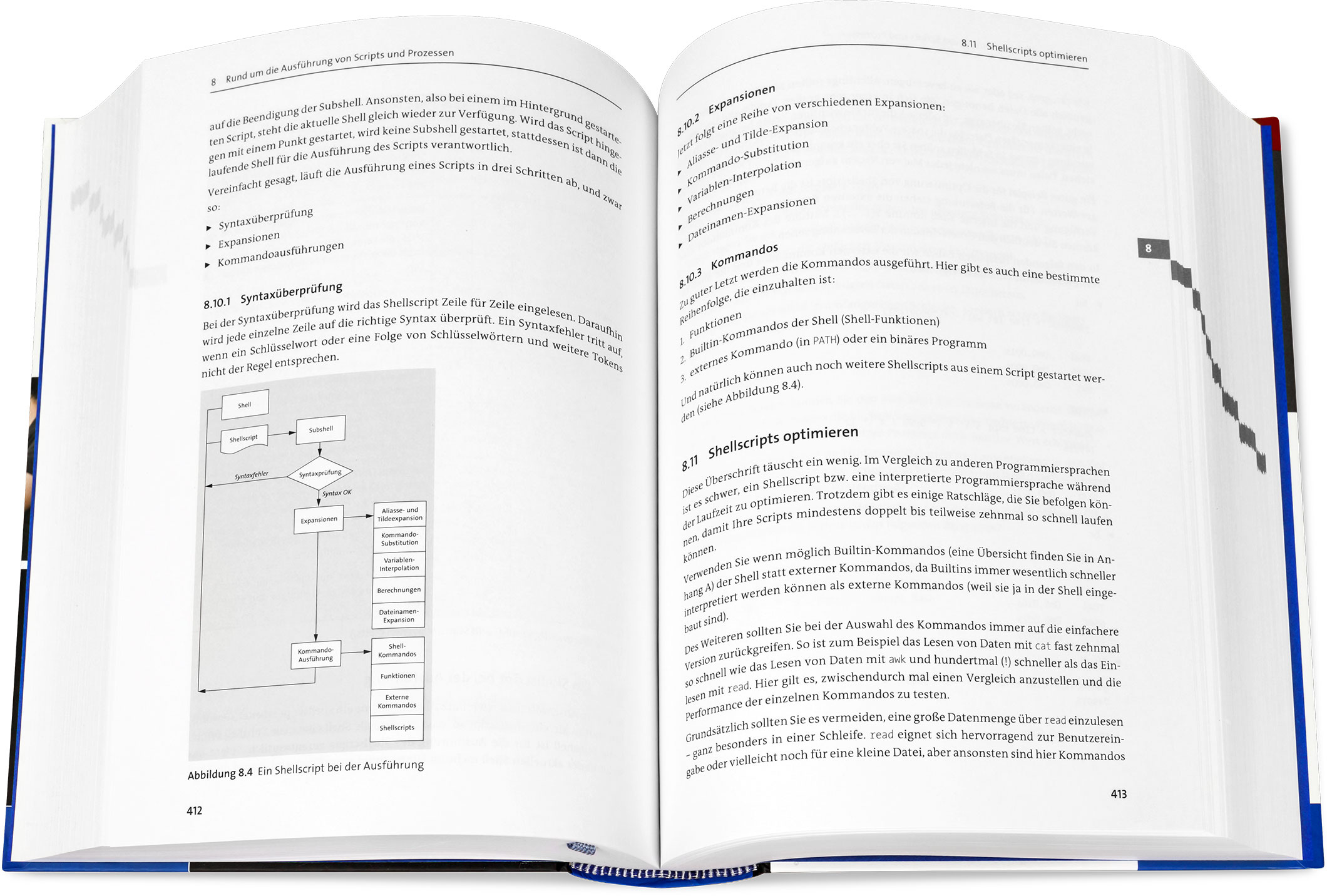 Blick ins Buch: Shell-Programmierung – Das umfassende Handbuch