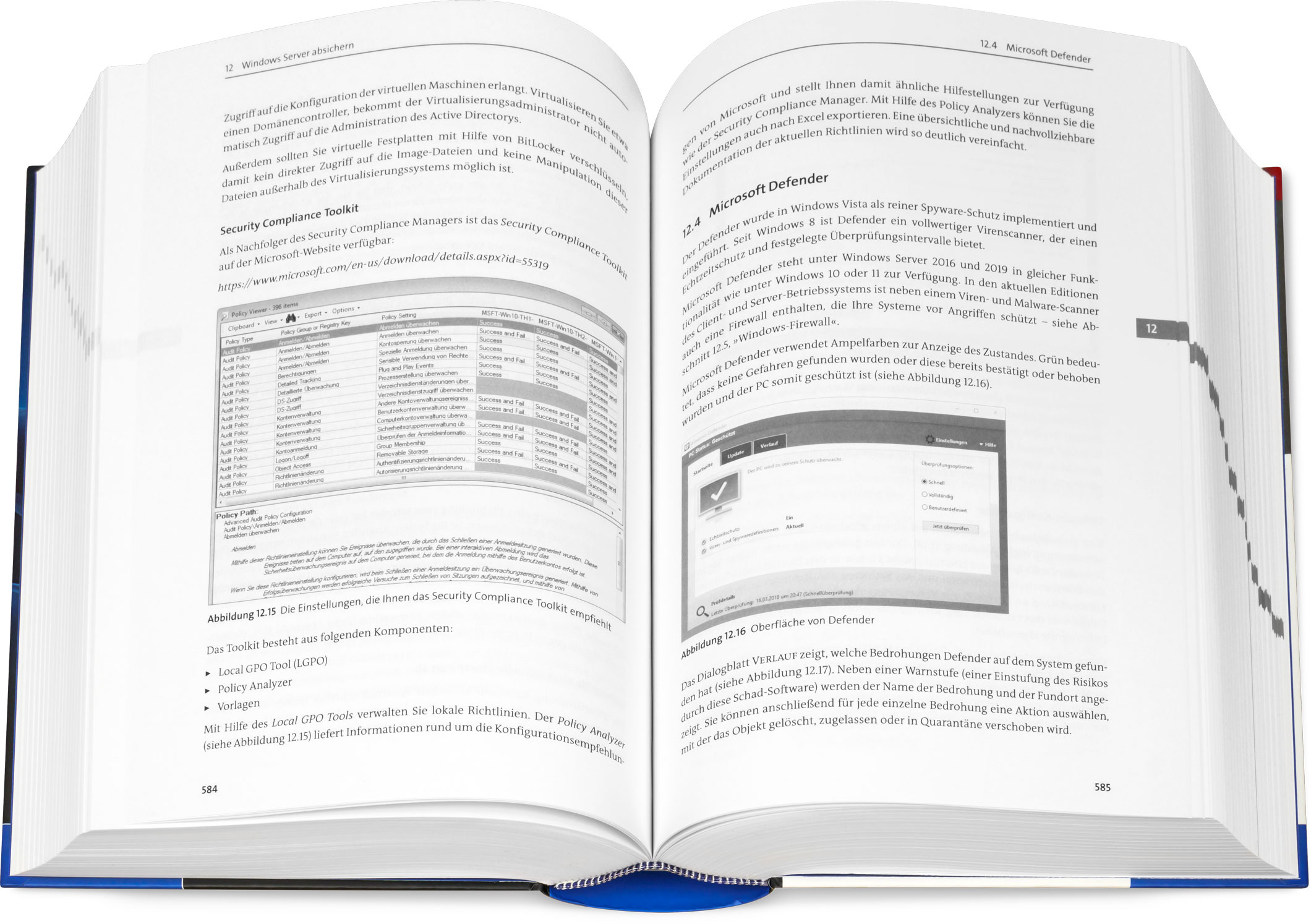 Blick ins Buch: Hacking & Security – Das umfassende Handbuch