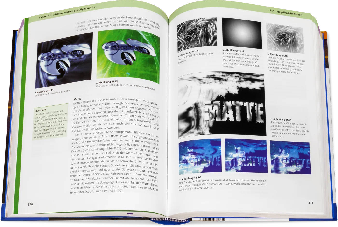 Blick ins Buch: Adobe After Effects - Das umfassende Handbuch