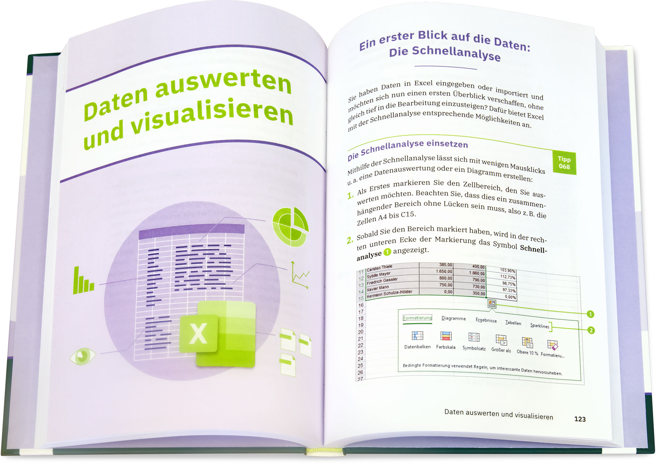 Blick ins Buch: Microsoft Excel im Büro