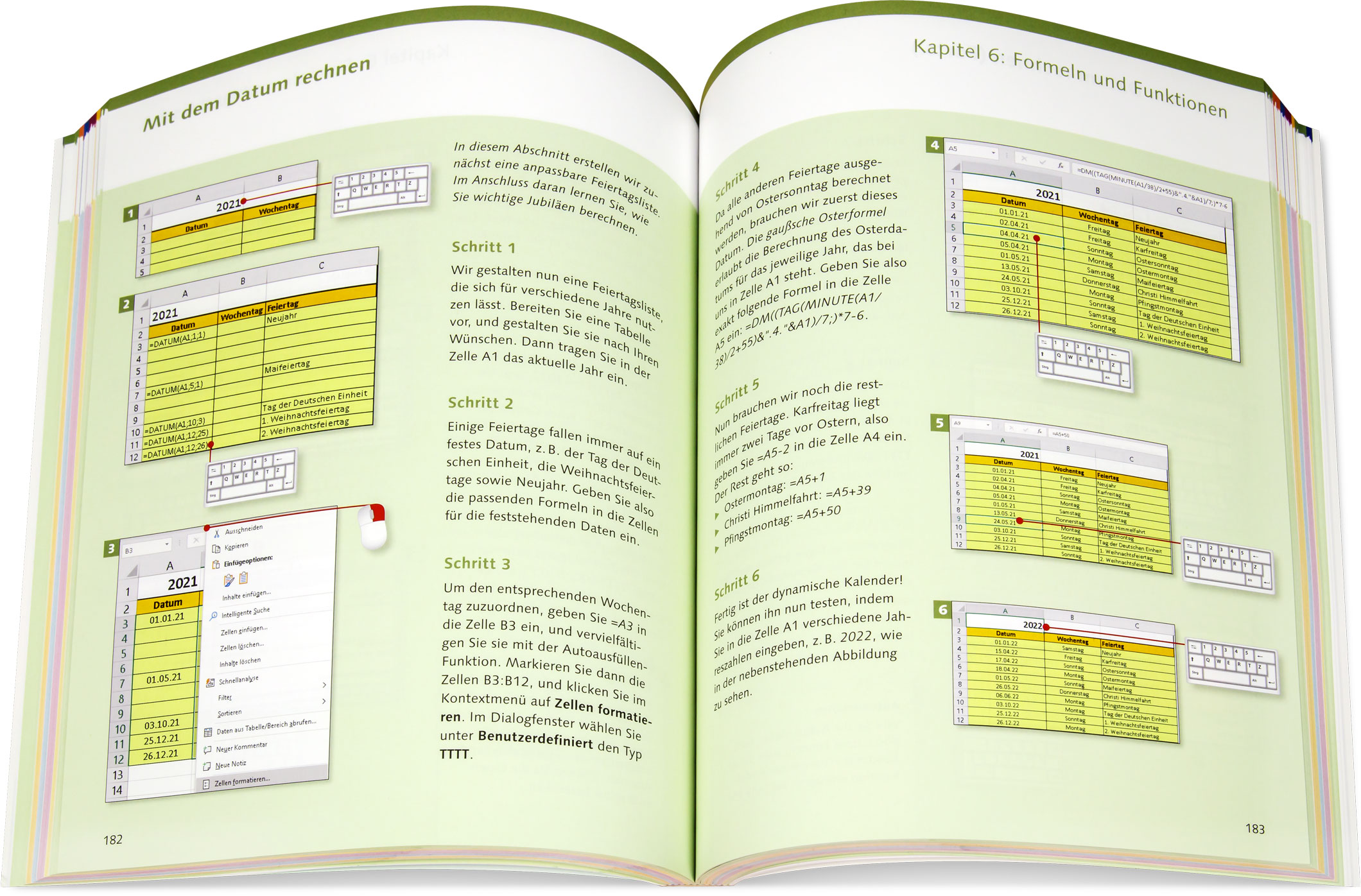 Blick ins Buch: Excel 2021 - Die Anleitung in Bildern