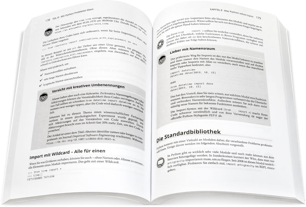 Blick ins Buch: Python für Dummies
