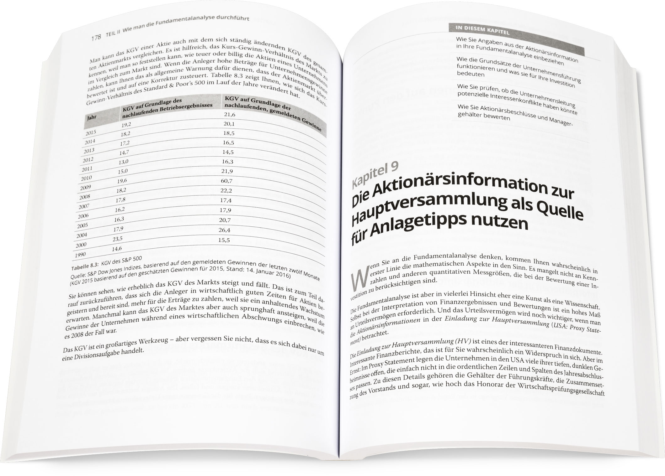 Blick ins Buch: Fundamentalanalyse für Dummies