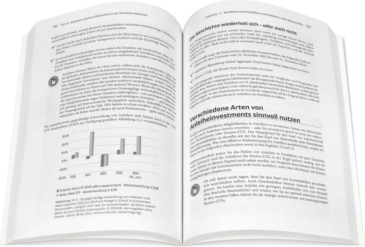 Blick ins Buch: Investieren in ETFs für Dummies